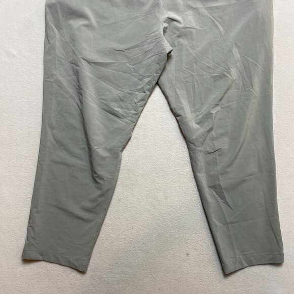 Fabletics Pants Mens XL Gray The Only Pant Slim Performance Chinos Golf NWD - Picture 10 of 10